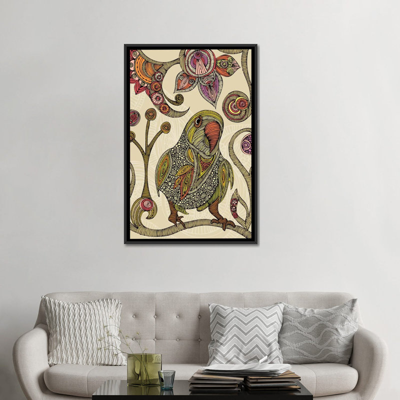 Pierre, impression sur toile tendue, Cadre noir, H 48 po x l 32 po x P 1,5 po