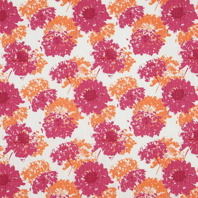 Fairy Flamingo Floral Fabric by the Yard