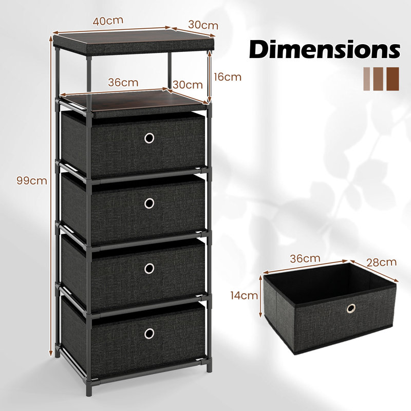 4 Drawer