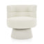 Chaise contemporaine pivotante à 360 °