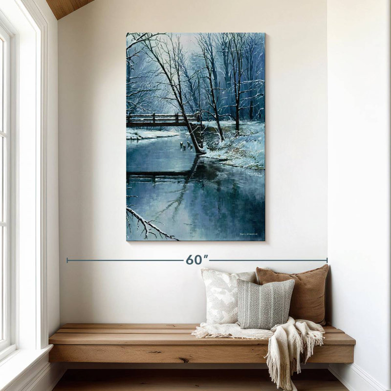 Alvord Winter First Snow, 48" H x 32" W