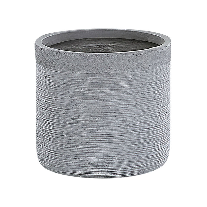 Aristea Pot Planter, 41cm H x 42cm W x 42cm D, Grey