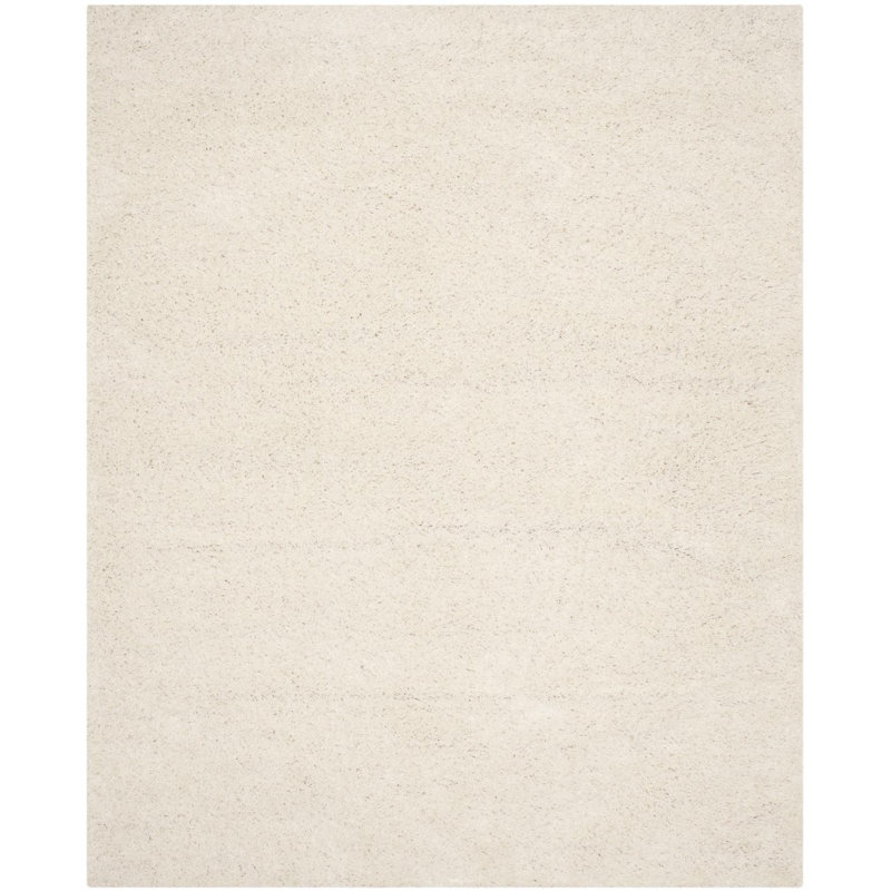 Sga-Amoroso Shag Performance Solid Color Rug, Rectangle 3' x 5'