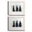«Black And Bling I», ensemble de 2 cadres photo-769987722-769987724