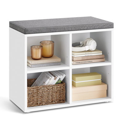 Fabric Upholstered Storage Bench