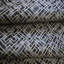 Papier peint géométrique géométrique noir, gris, argent, lignes métalliques, faux carreaux
