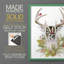«Holiday Deer Collection B», reproduction encadrée - bois massif-470054552-470054559