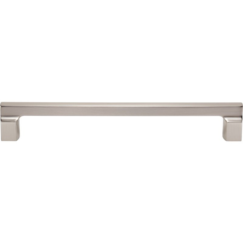 Reeves 8 13/16" Center To Center Bar Pull, Brushed Nickel, 8 13/16"