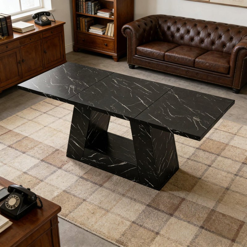 Spacious Office Desk,Computer Desk,Executive Desk, Black