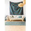 Hand Tufted Wool Area Rug in Green