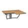 32" x 22.5” Teak Reversible Folding Transfer Tub/Shower Seat