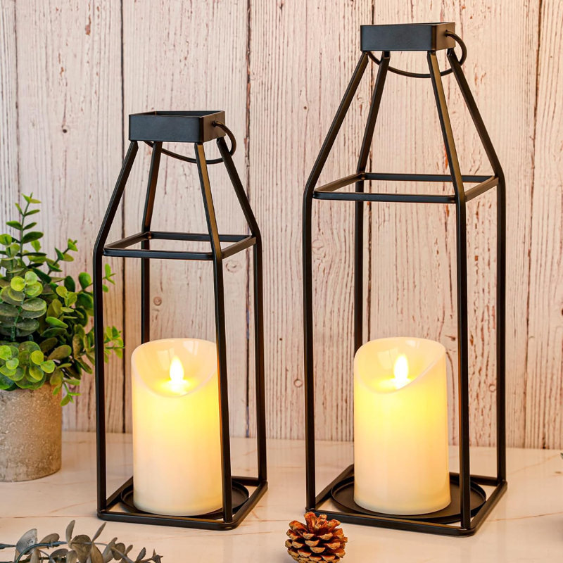 17.4'' H Metal Lantern