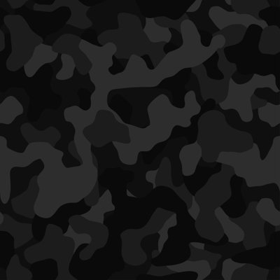 Camouflage Pattern - Wrapped Canvas Print