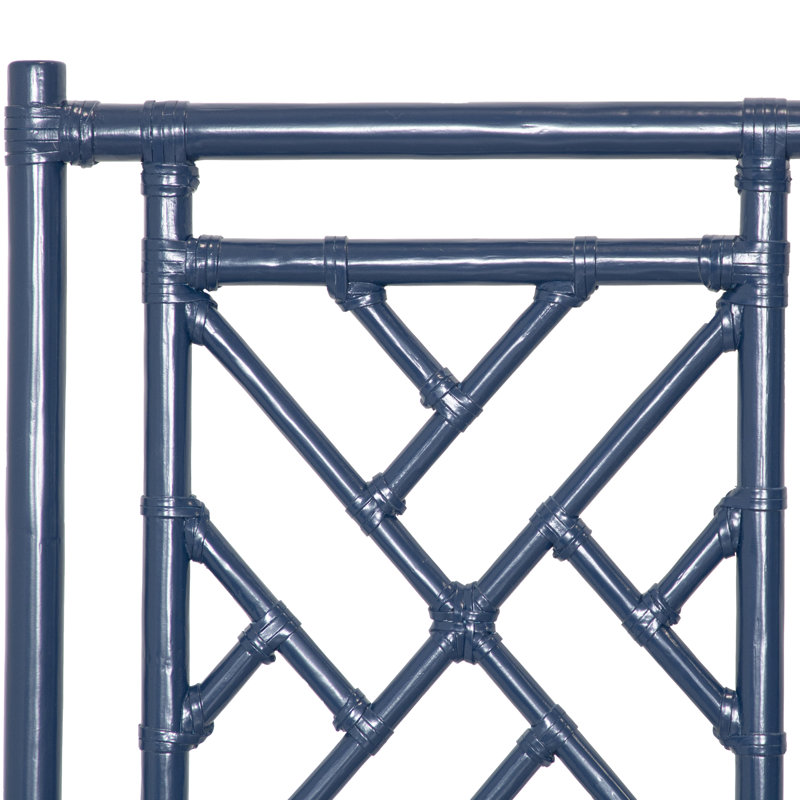 Chippendale Standard Bed, Navy Blue, California King
