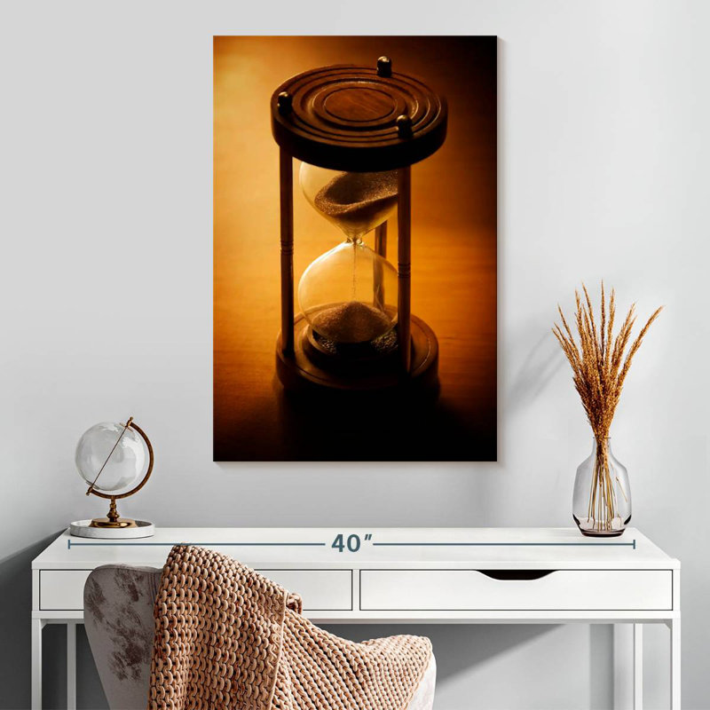 Hourglass Timer, 30" H x 20" W