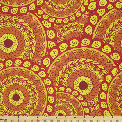 Darla-Mae Middle Eastern Enchanted Circles Multi-Purpose Fabric