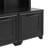 Free Standing Hall Tree Set Of 2, 3-IN-1 Entryway Coat Rack With Black Retro Handles, Seating Bench With Storage Drawers-76454846