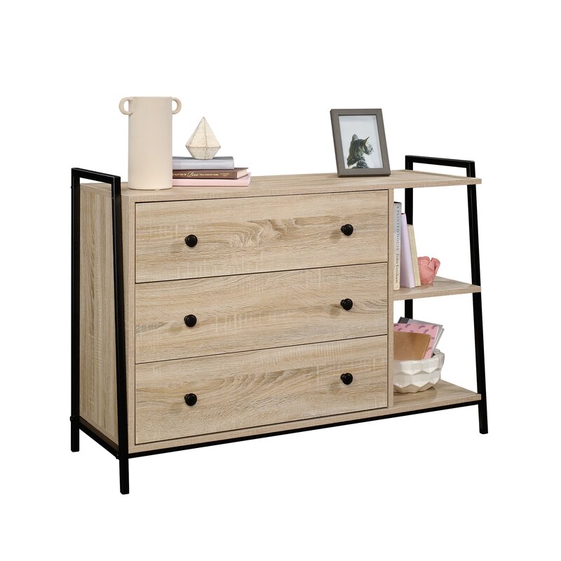 Gracie Oaks Danya 3 - Drawer Dresser & Reviews | Wayfair