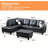 Maumee Upholstered Sectional-2103727430-2103727431