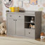 Commode à langer 47,24 "avec plateau amovible-1659271760