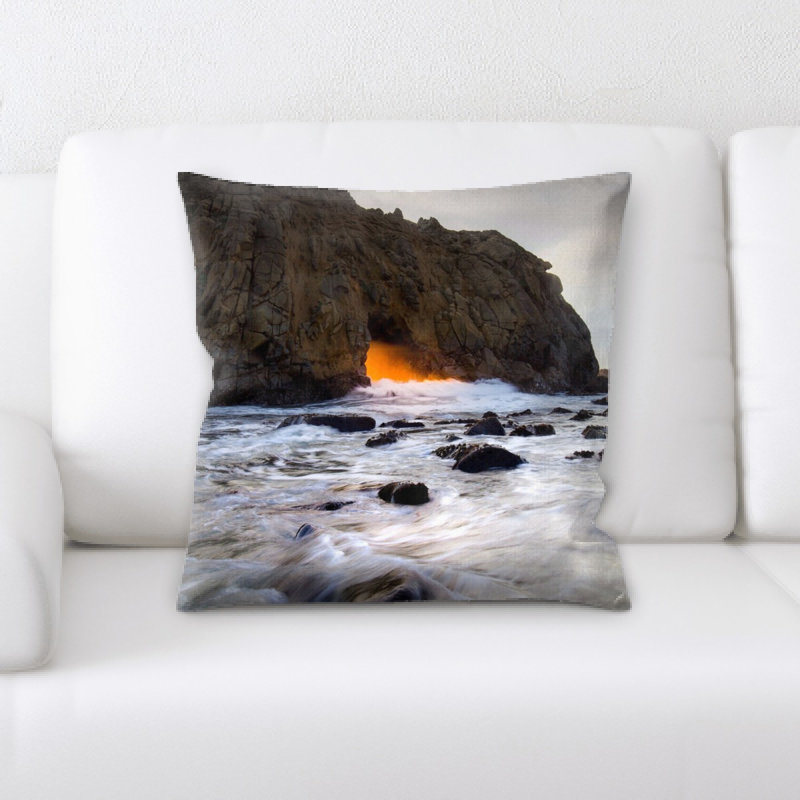 Schwerin Microsuede Reversible Throw Pillow