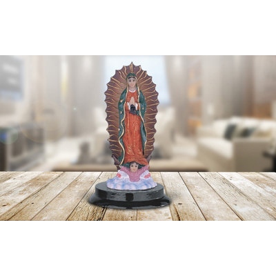 5"H Our Lady of Guadalupe Virgin of Guadalupe Statue Unique Gifts