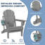 Chaise Adirondack pliante Selevae-1169648654