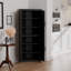 Armoire de rangement de coin de 31 po de largeur avec placage en bois massif (ensemble de 2)-1271325366-1271325386-1268302955