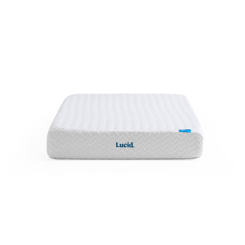 Matelas en mousse viscoélastique de 8 po Lucid SureCool ™ Lucid, Grand lit, 8"