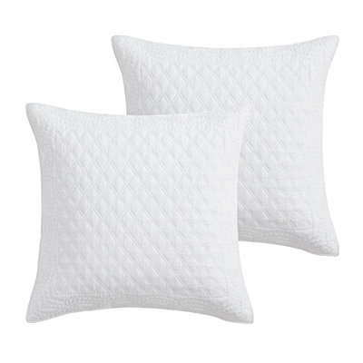 Ballou Bright White Euro Sham 2pk