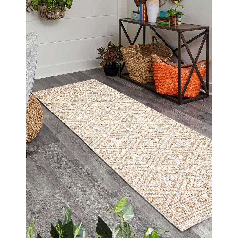 Tapis ivoire, Tapis de couloir 2 pi 6 po x 8 pi