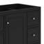 Meuble-lavabo de 36 pouces avec 4 tiroirs et tablettes réglables