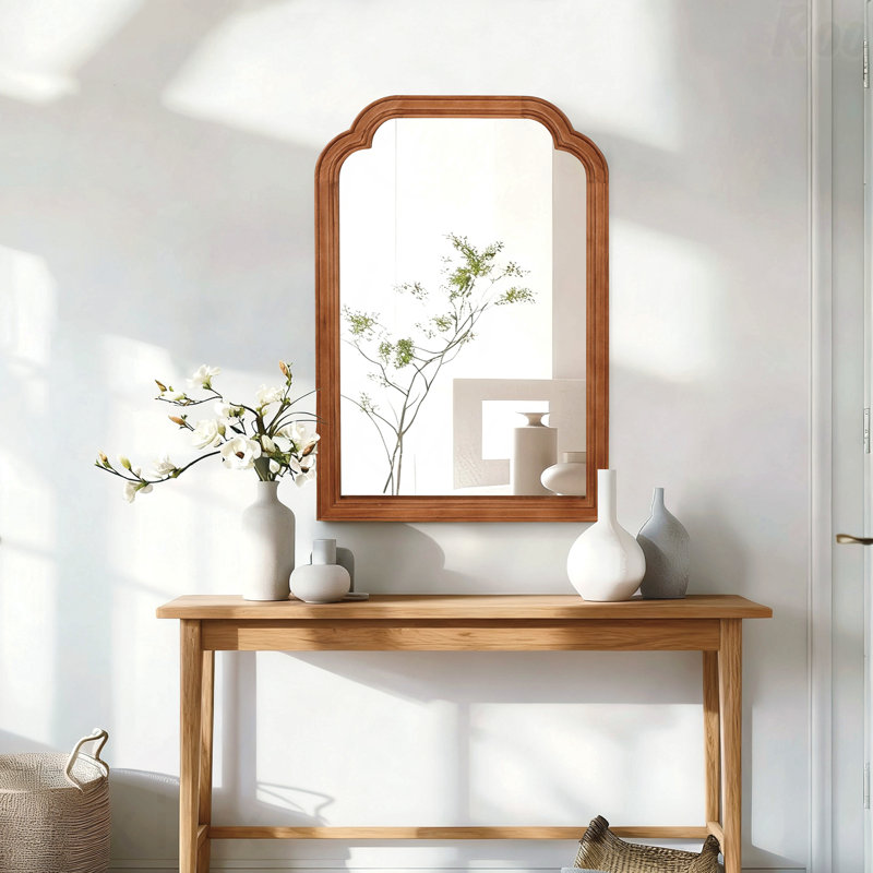 Miroir d'appoint 20 "X 30", Noyer