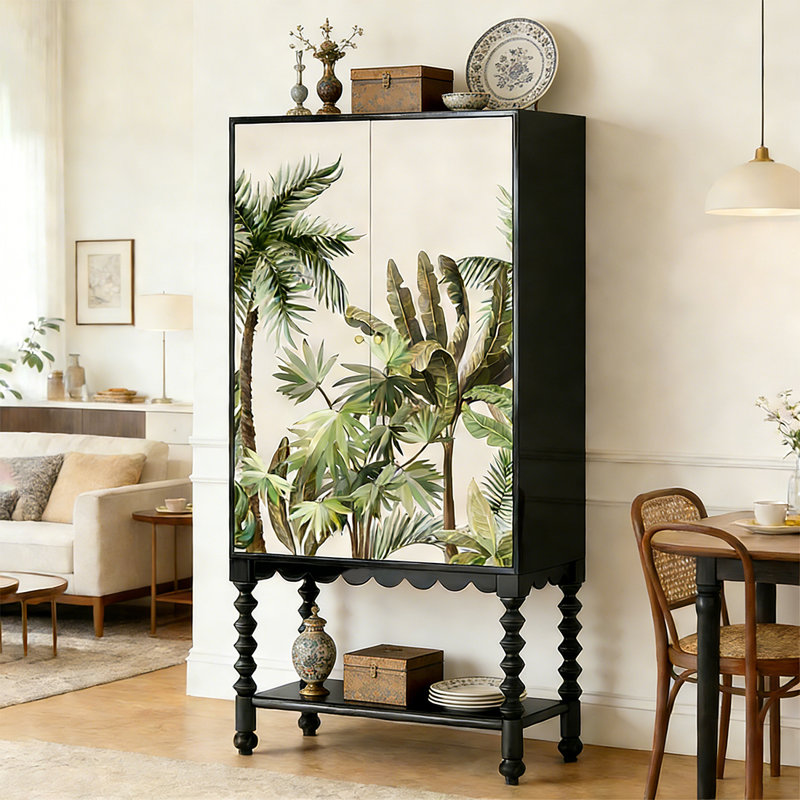 Buffet de rangement multifonctionnel en bois