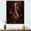 «Balalaika Brilliance Radiant Rosewood I», reproduction sur toile
