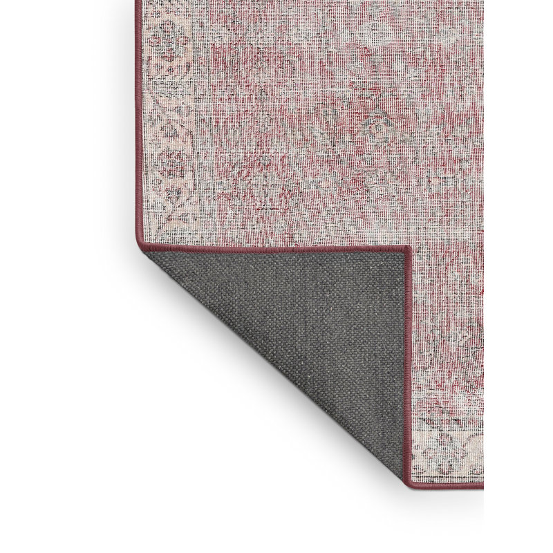 Tapis oriental gris / rouge, Rectangle 6 pi x 9 pi