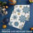 Creative Converting Whimsical Winter Christmas Dinner Paper Plates and Napkins Set, Serves 16