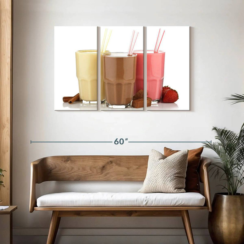 Yarlin Classic Milkshakes, 28" H x 45" W