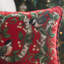 Coussin lombaire chickadee chaussette noël Joy