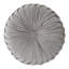 Cotton Grey Circular Backrest Cushion