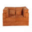 Canapé à compression Mahjong, canapé-lit convertible au sol, canapé modulaire modulaire désossé Diy, aucun assemblage requis, tissu polaire circulaire, causeuse moderne surdimensionnée, orange-760925074