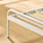 Maggie Upholstered Metal Platform Bed-2100660398-2100660397