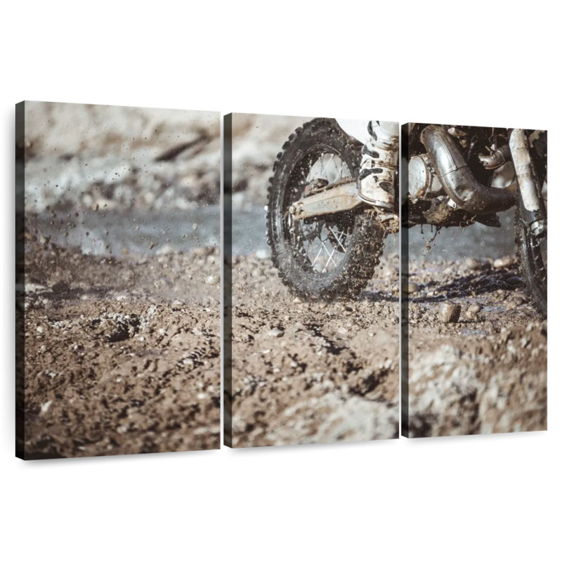 Moto Sirci Muddy, H 14 po x l 23 po