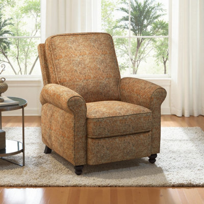 Darill 33.9" Wide Classic and Overstuffed Soft Pushback Recliner