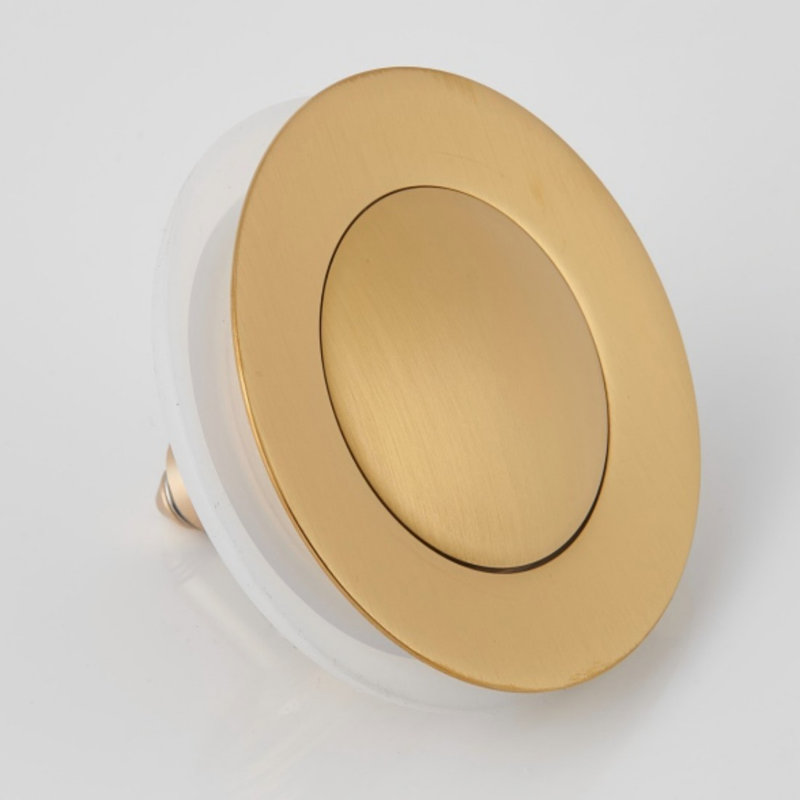Mokleba Brush Titanium Goldpop-Up Bathtub Drain Stopper Replacement Kit, Brushed Gold