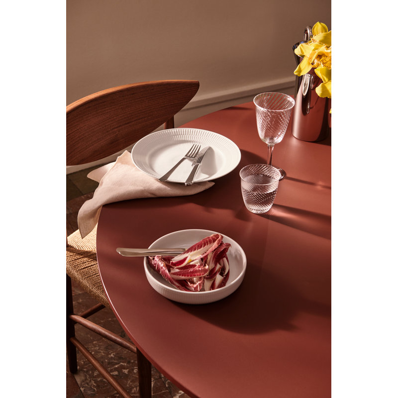 Royal Copenhagen White Fluted Plate 9.84"