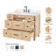 Meuble-lavabo à simple cuve en bois massif ARIEL Monrow de 42 po avec plateau en quartz blanc Carrara de 1,5 po-99405034-125038767-131238286