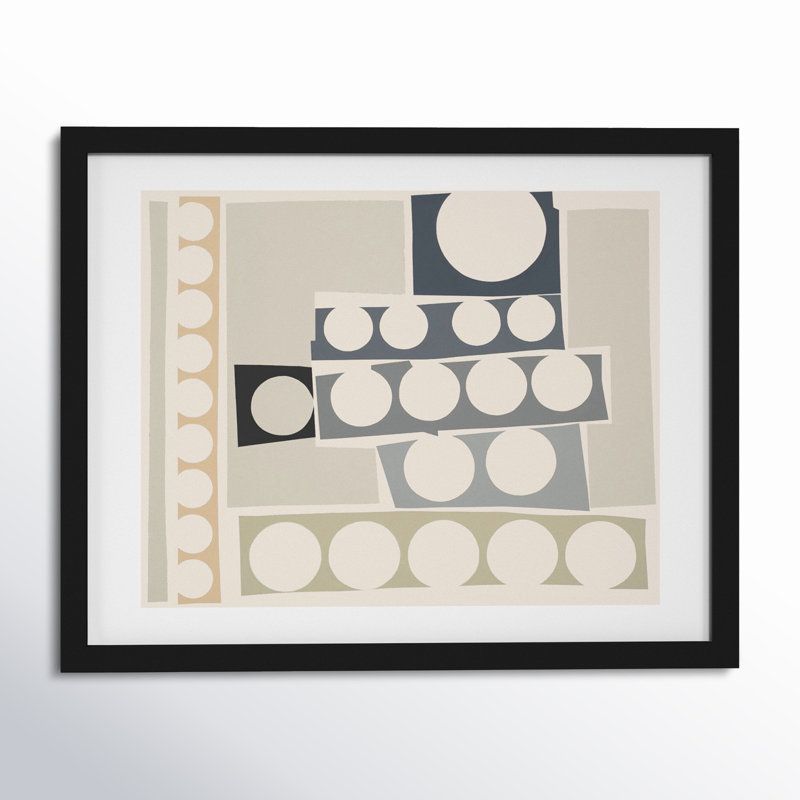 Cosmos 6.0 by Lee Lessem, 16" H x 20" W x 1.25" D, Black Framed