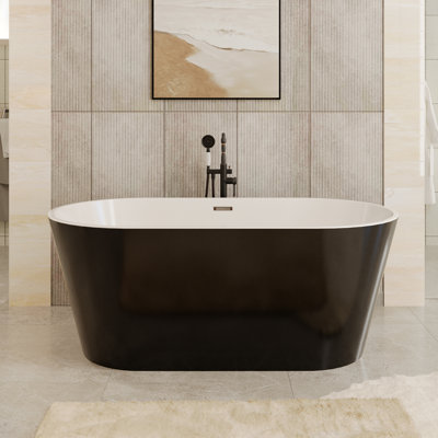 Aspen Casainc Freestanding Soaking Acrylic Bathtub