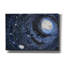  «Starry Night Sky 3» par Erin McGee Ferrell, art mural sur toile, 26 po x 18 po